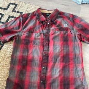 Men’s Harley Davidson button down shirt